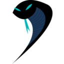 download Snake clipart image with 180 hue color