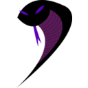 download Snake clipart image with 270 hue color