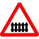 Roadsign Rail Fence