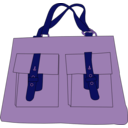 download Bag clipart image with 225 hue color