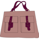 download Bag clipart image with 315 hue color