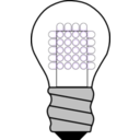 download Light Bulb Led Off clipart image with 90 hue color