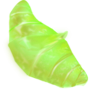 download French Butter Croissant clipart image with 45 hue color