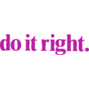 download Do It Right 4 clipart image with 315 hue color