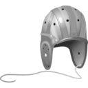 1940s Leather Football Helmet