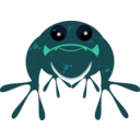 download Frog clipart image with 90 hue color