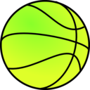 download Basketball clipart image with 45 hue color