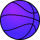 download Basketball clipart image with 225 hue color