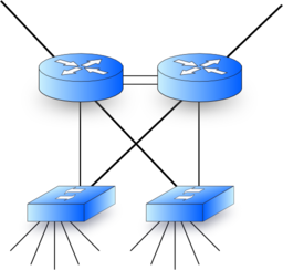 Redundant Network Routers And Switches