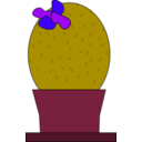 download Cactus clipart image with 315 hue color