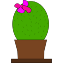 download Cactus clipart image with 0 hue color