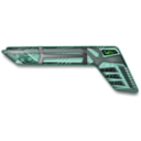 download Futuristic Gun clipart image with 315 hue color