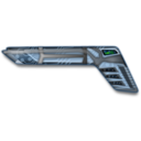 download Futuristic Gun clipart image with 0 hue color