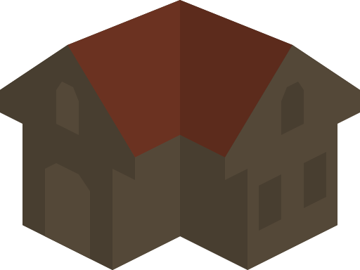 Placeholder Isometric Building Icon Colored Dark Alternative