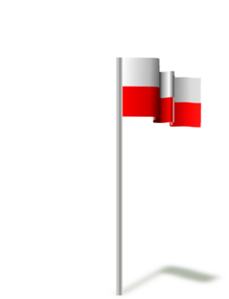 Flag Of Poland Wind