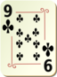 Ornamental Deck 9 Of Clubs