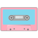 download Audio Tape clipart image with 135 hue color