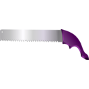 download Saw clipart image with 270 hue color