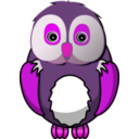 download Owl clipart image with 270 hue color