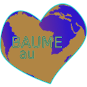 download Heartened clipart image with 180 hue color