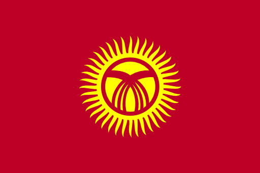 Flag Of Kyrgyzstan