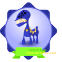 download Monster03 clipart image with 45 hue color