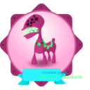 download Monster03 clipart image with 135 hue color