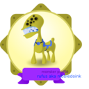 download Monster03 clipart image with 225 hue color