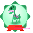 download Monster03 clipart image with 315 hue color