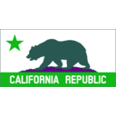 download California Banner Clipart B Solid clipart image with 135 hue color