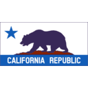 download California Banner Clipart B Solid clipart image with 225 hue color