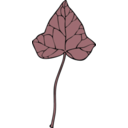 download Ivy Leaf 7 clipart image with 270 hue color