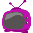 download Cartoon Tv clipart image with 270 hue color