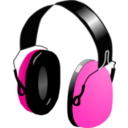 download Headphones clipart image with 270 hue color