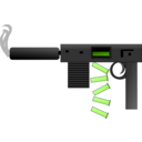 download Gun clipart image with 45 hue color