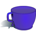 download Cup clipart image with 180 hue color