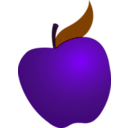 download Apple clipart image with 270 hue color