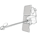 download Mars Orbiter clipart image with 180 hue color