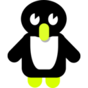 download Penguin Cartoon clipart image with 45 hue color