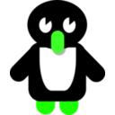 download Penguin Cartoon clipart image with 90 hue color