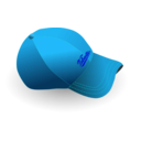 download Baseball Cap clipart image with 180 hue color