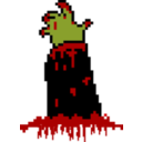 download Zombie Hand clipart image with 0 hue color