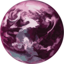 download Earth clipart image with 135 hue color