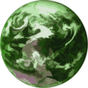 download Earth clipart image with 270 hue color