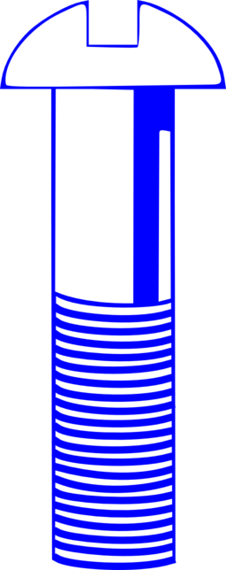 Machine Screw Blue