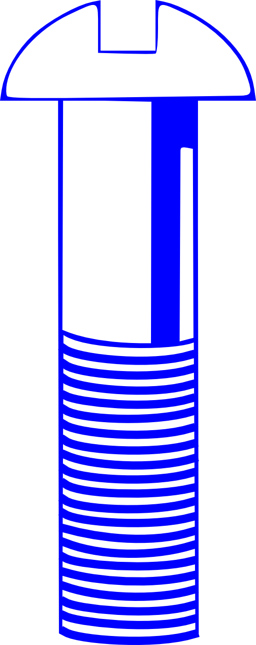 Machine Screw Blue