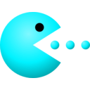 download Pac Man clipart image with 135 hue color