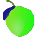 download Apple3 clipart image with 90 hue color