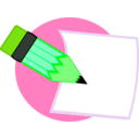 download Pencil clipart image with 90 hue color