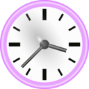 download Clock clipart image with 90 hue color